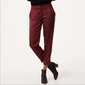 Loft silk joggers
